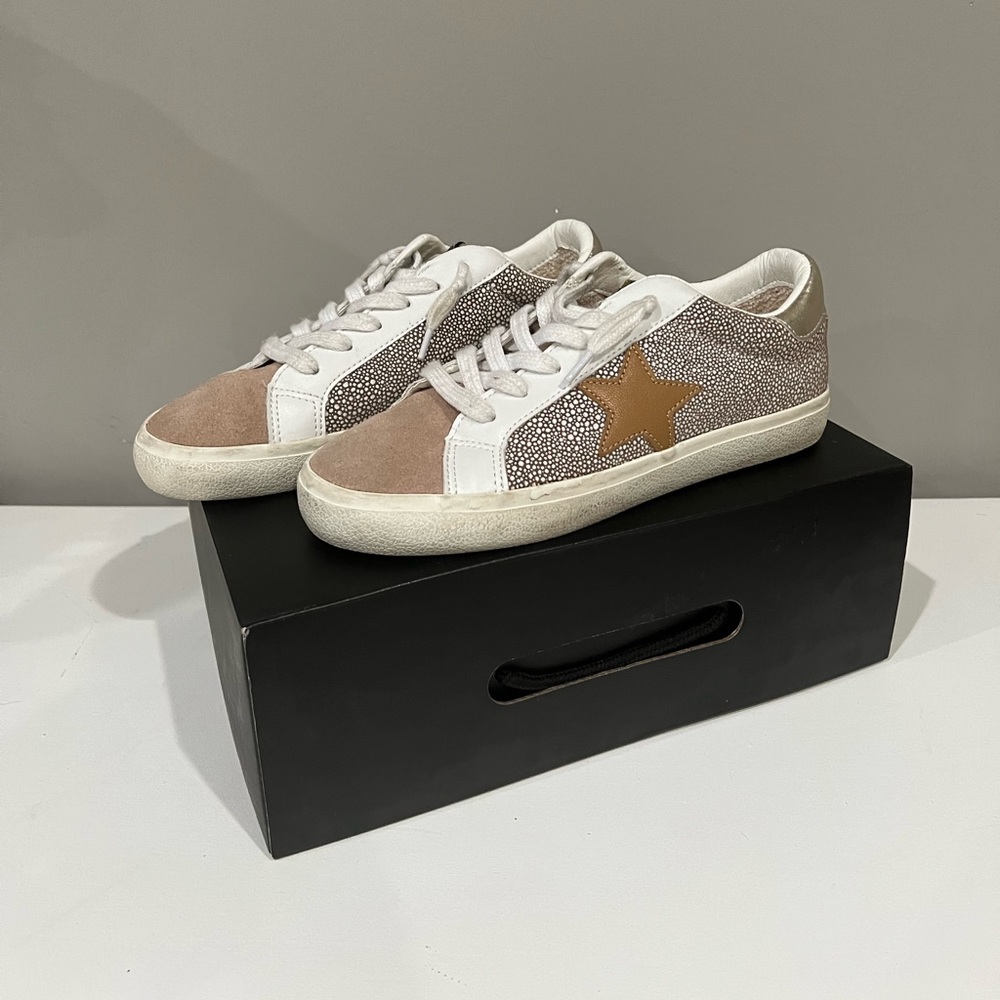 Vintage Havana Obsessed Ro Taupe Multi Sneakers Size 7